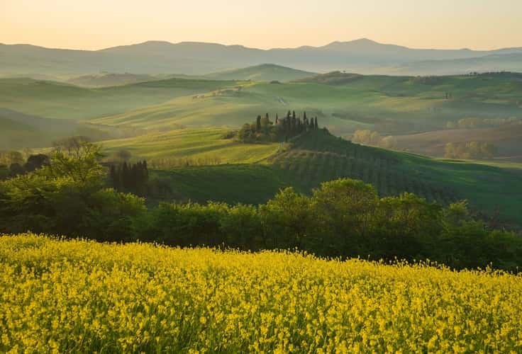 Podere Belvedere in the Val D'orcia Tuscany