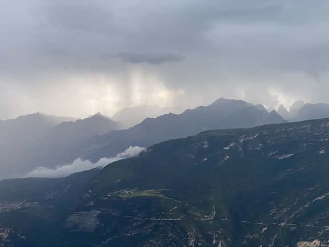 Punto lancio parapendio