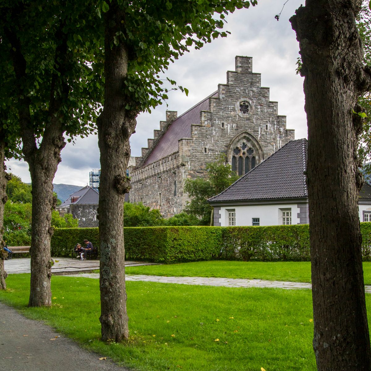Royal residence in Bergen, Norway
