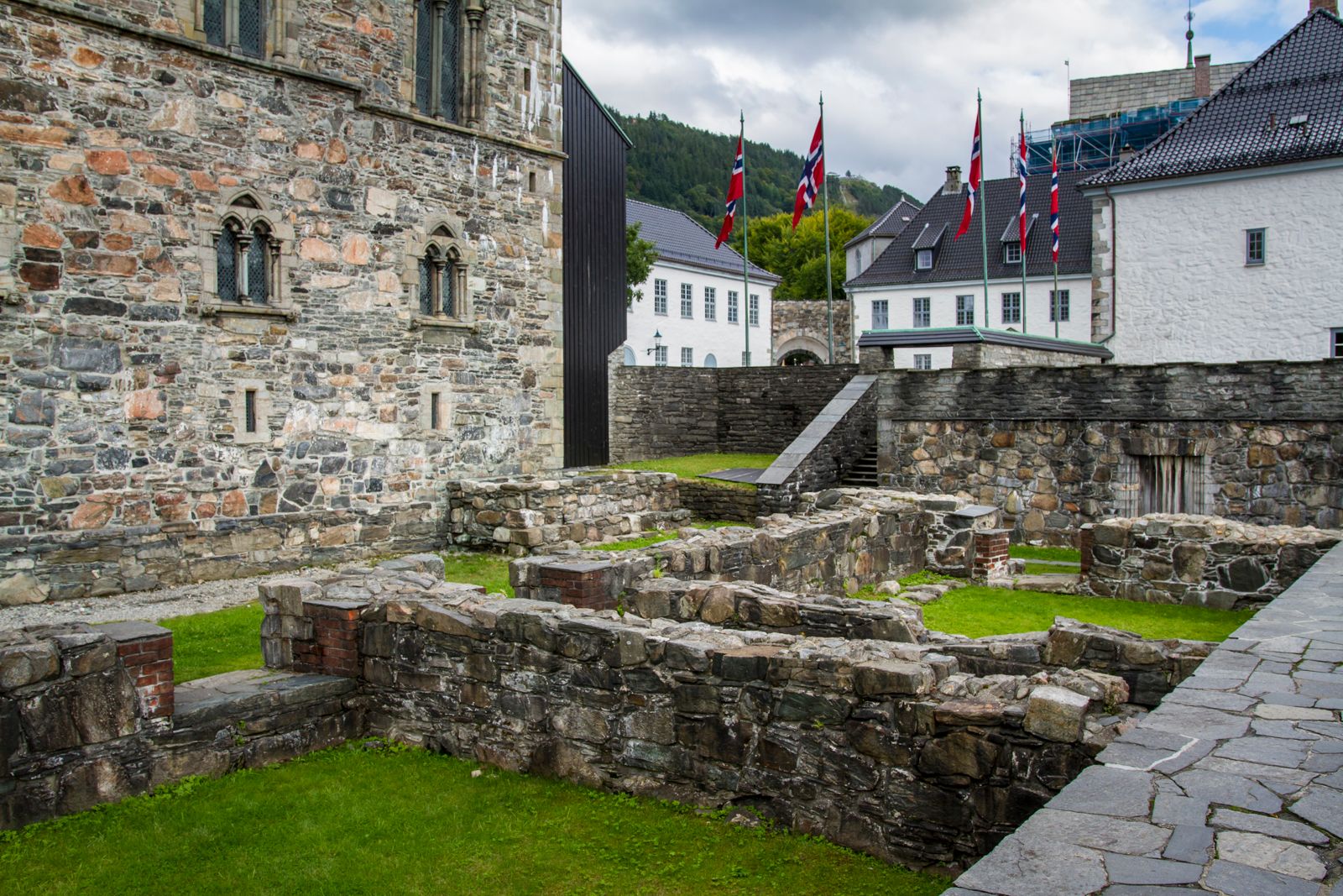 Royal residence in Bergen, Norway
