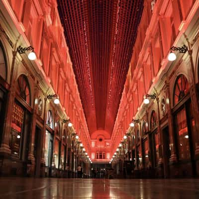 Galeries Royales Saint-Hubert, Brussels, Belgium