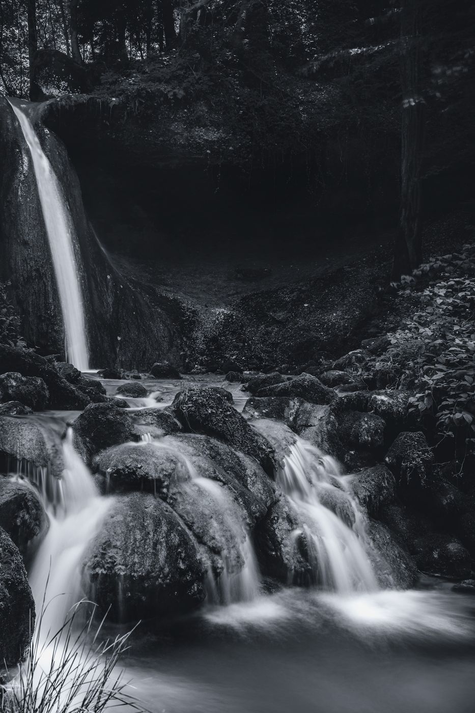 Schwarzenbach Wasserfälle, Switzerland