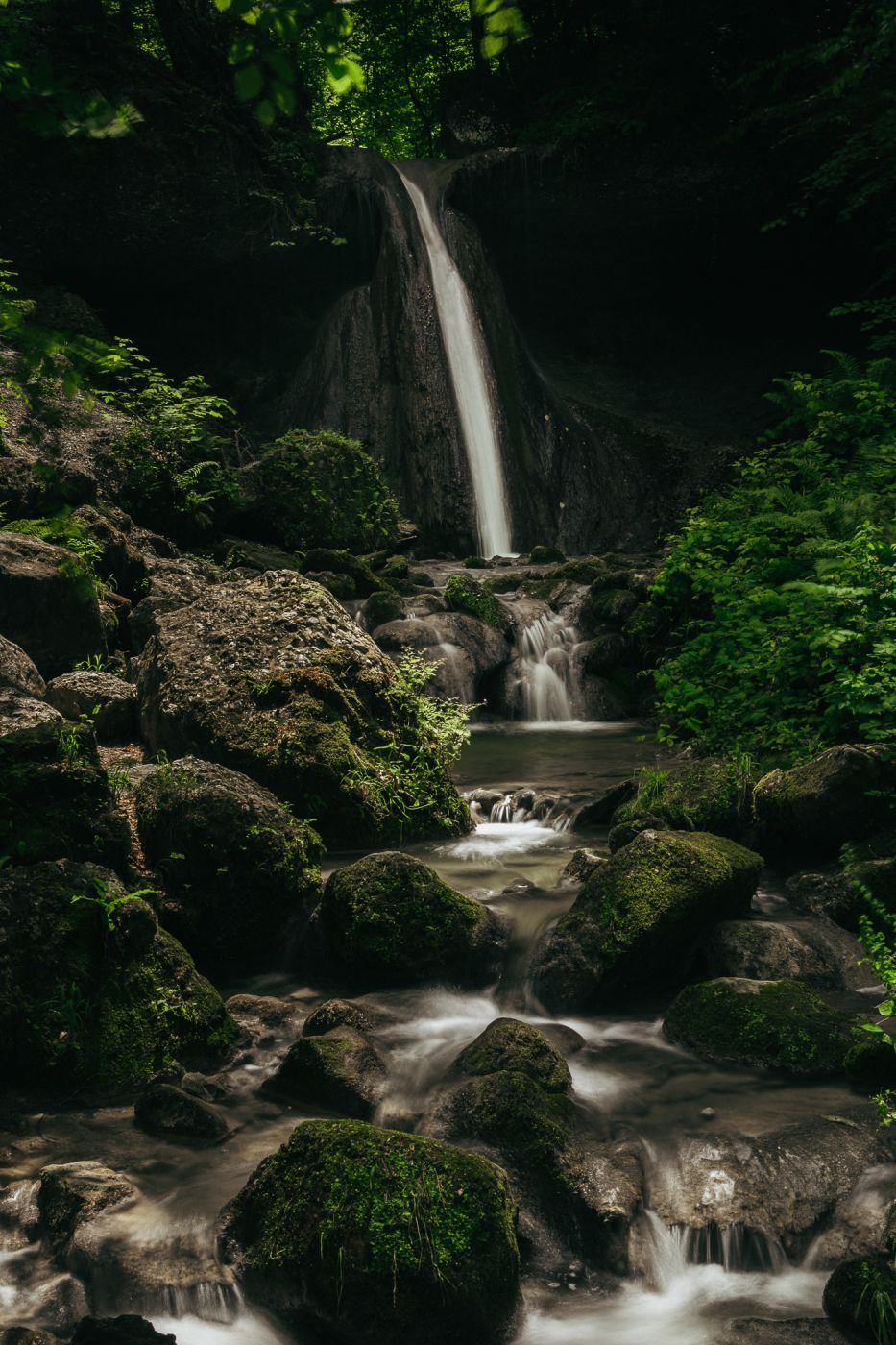 Schwarzenbach Wasserfälle, Switzerland