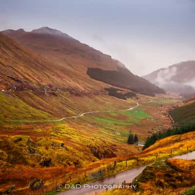 Viewpoint 'Rest and be Thankful', Scotland, United Kingdom