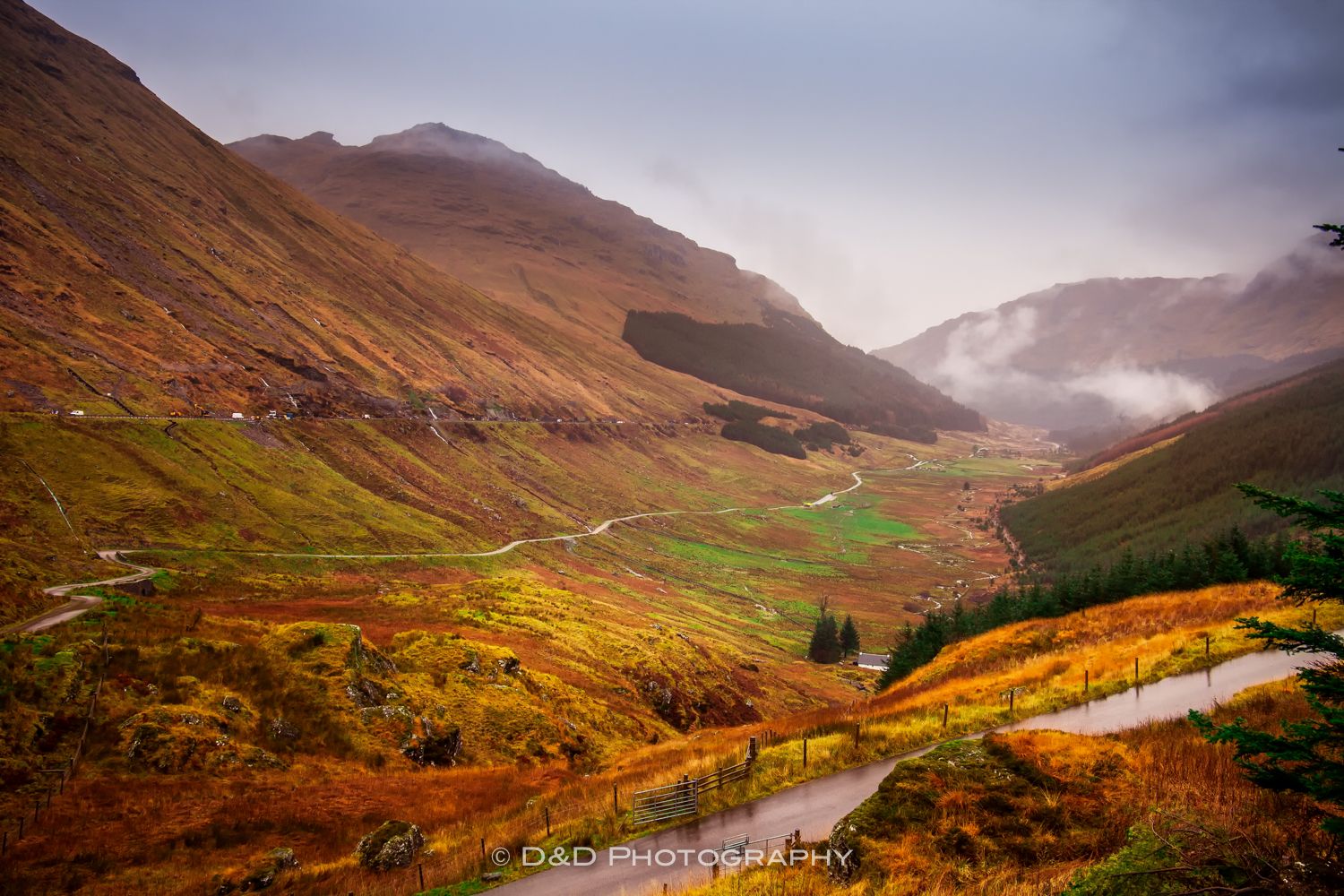 Viewpoint 'Rest and be Thankful', Scotland, United Kingdom