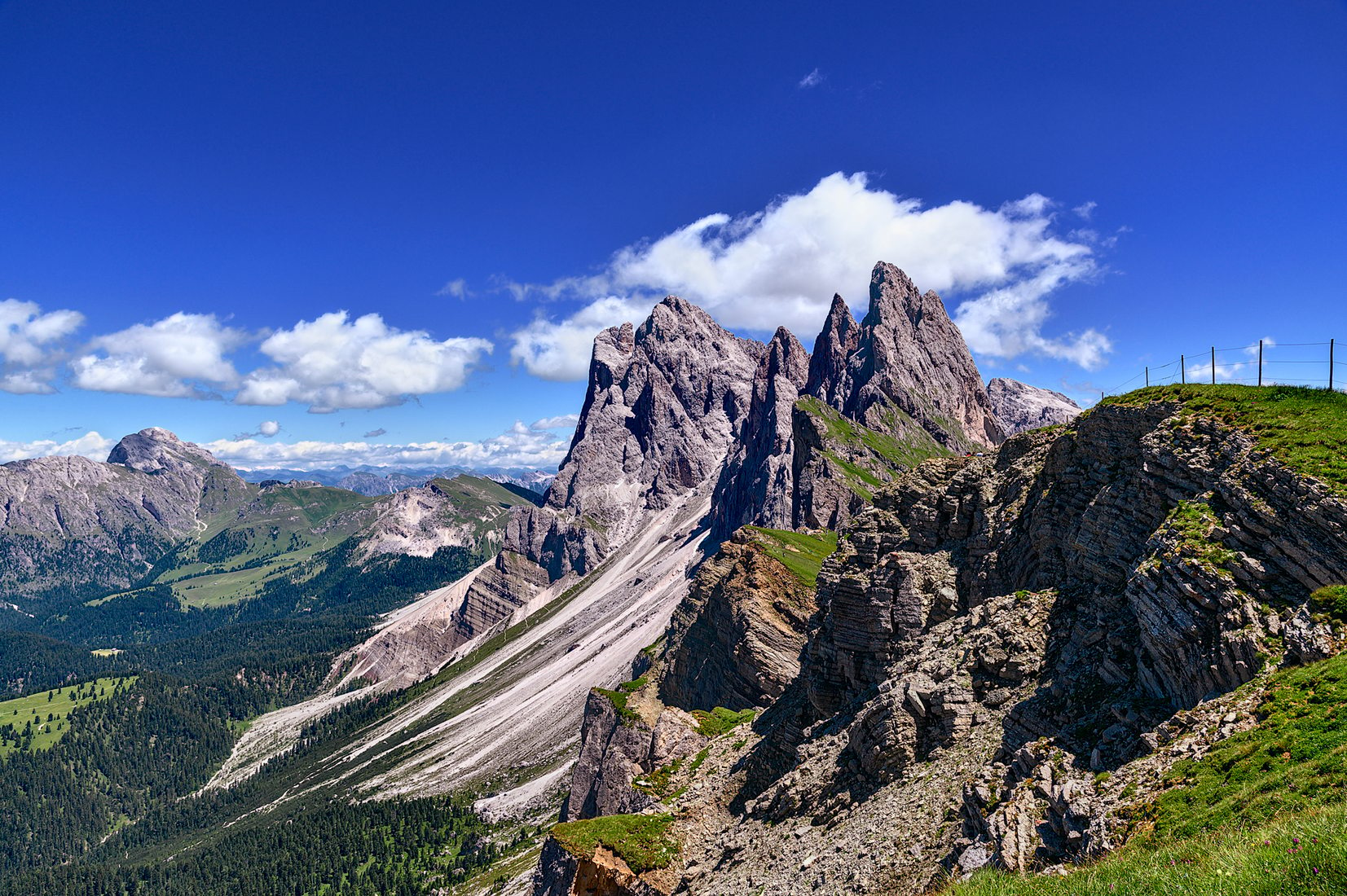 Seceda (2500m), Dolomites, Italy