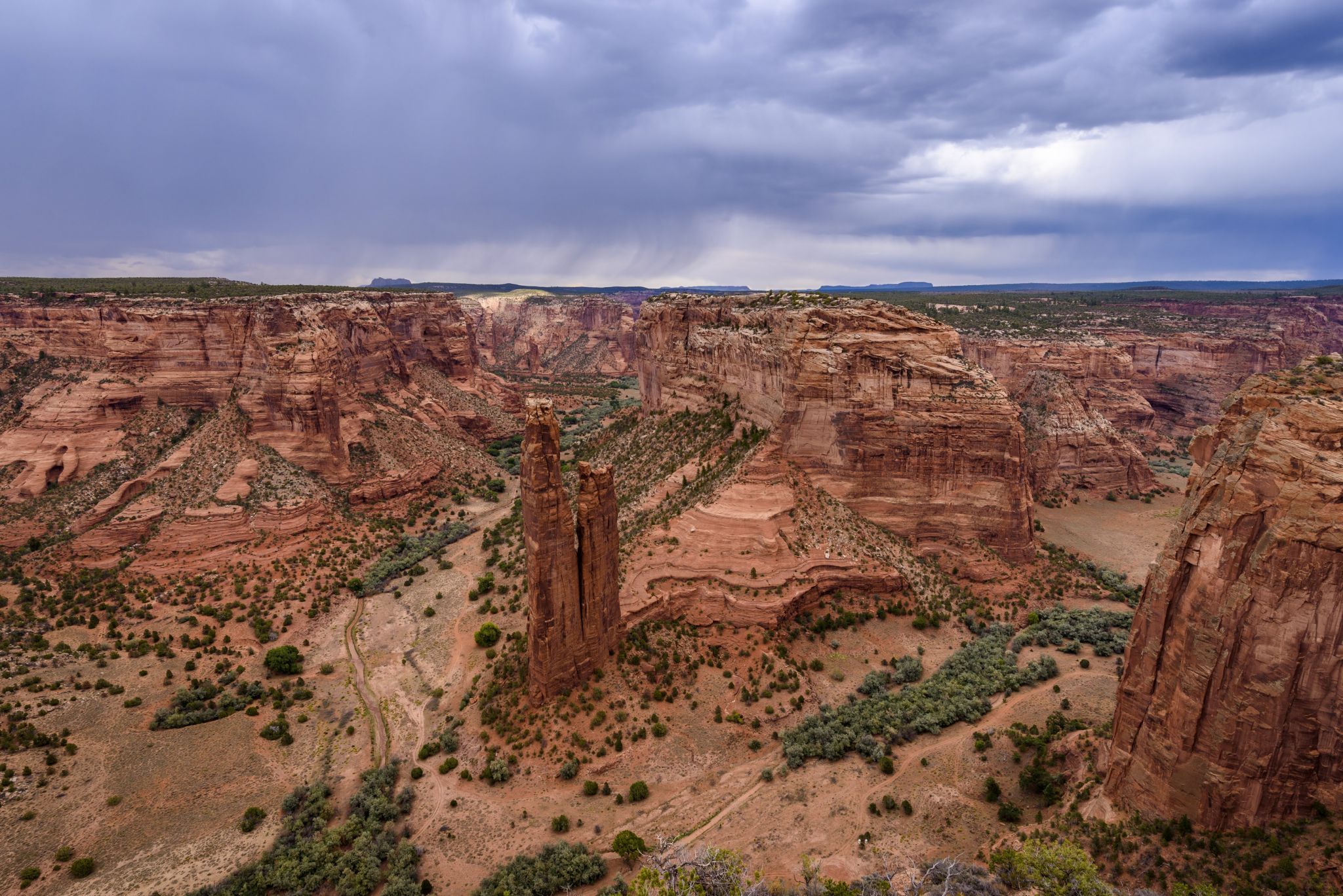 Spider Rock, Arizona, USA