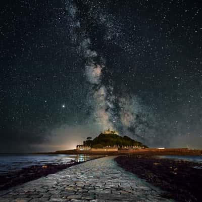 The Path to St Michael’s Mout, Cornwall, United Kingdom