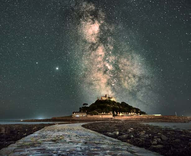 The Path to St Michael’s Mout, Cornwall