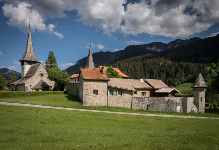 St. Nicolas church and castle