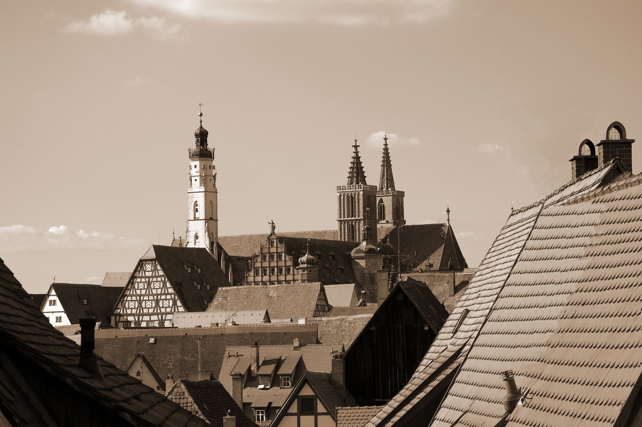 St.Jakobskirche Rothenburg-ob-der-Tauber, Germany