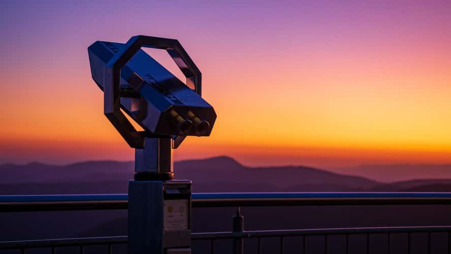 Sunset on Feldberg