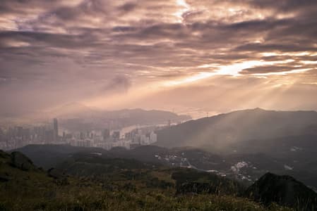 Tai Mo Shan Sunset