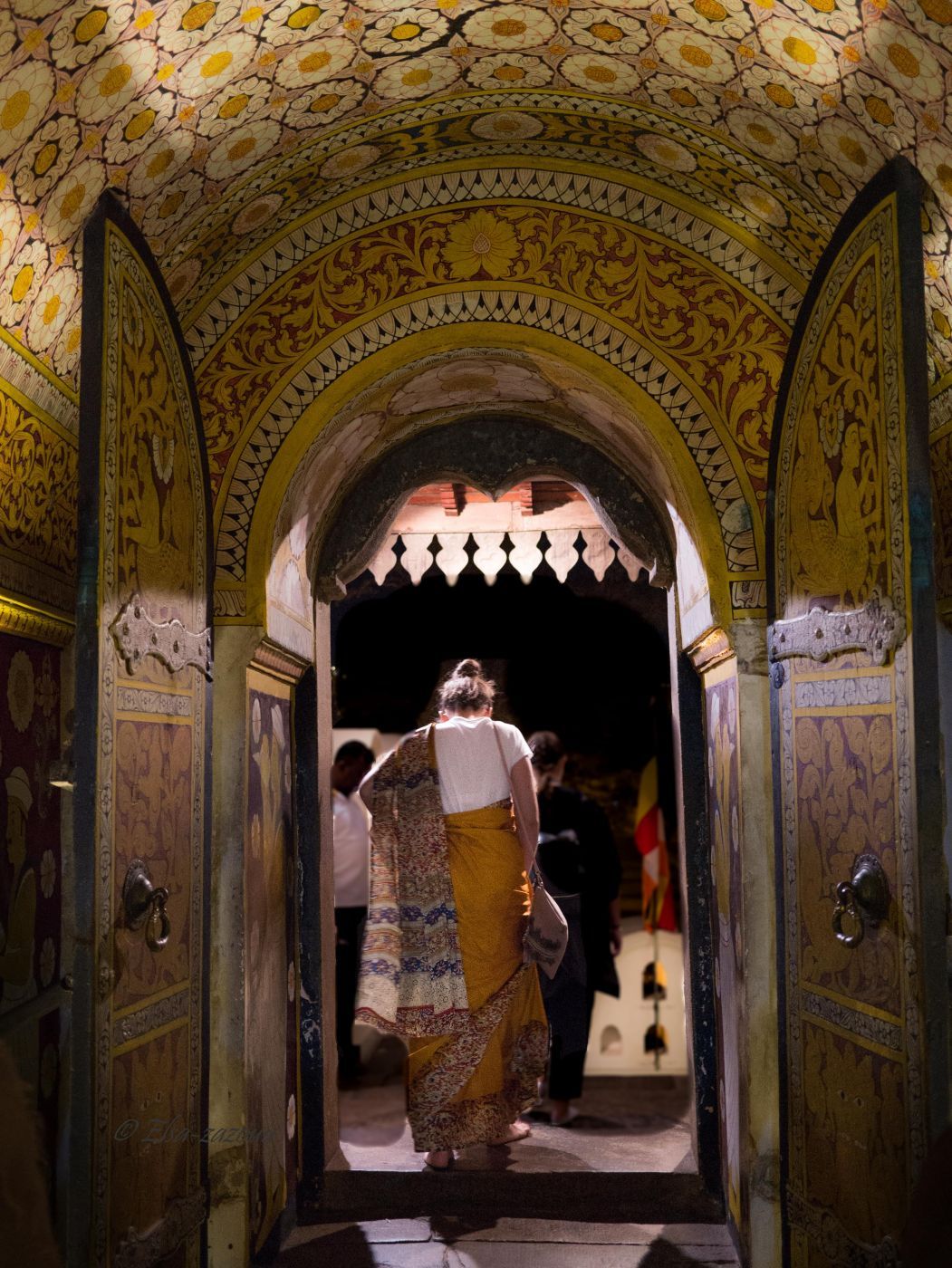 Temple of the Sacred Tooth Relic Altar Kandy, Sri Lanka
