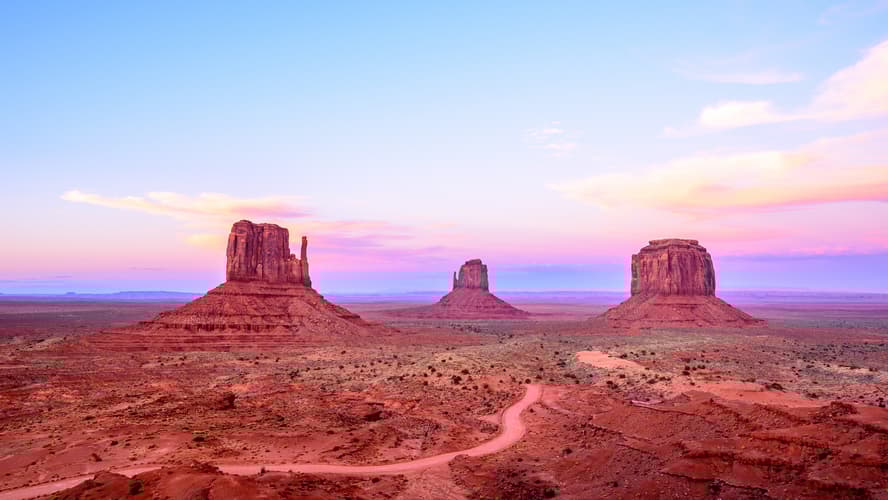 The Mittens. Monument Valley.