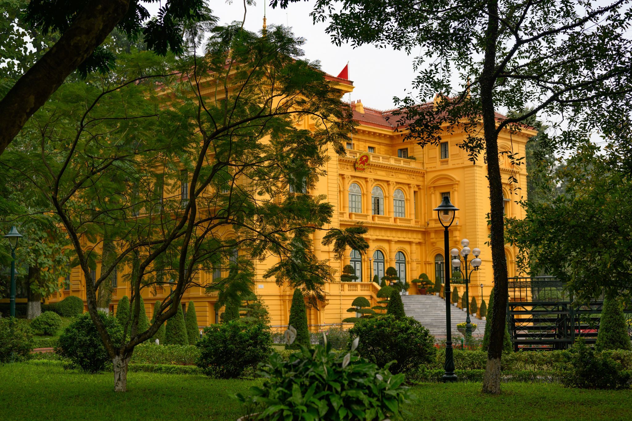 The Presidential Palace of Vietnam Hanoi, Vietnam