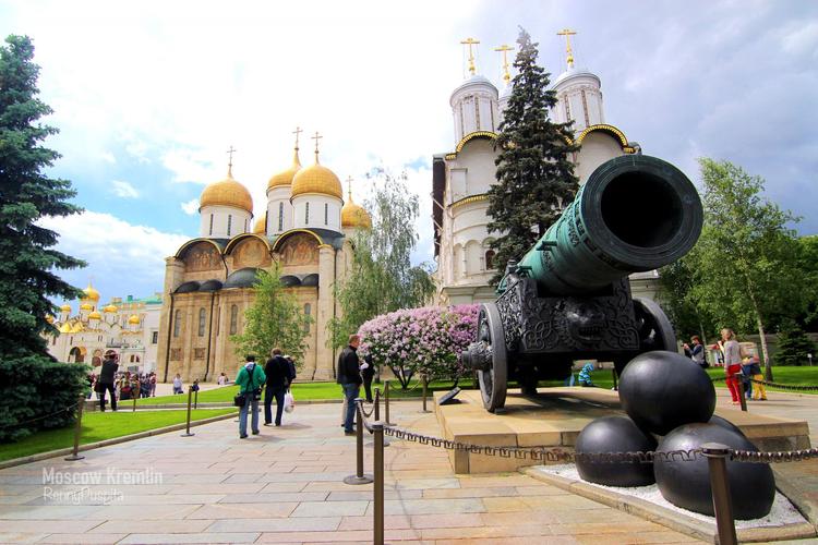The Tsar Cannon Moscow Kremlin