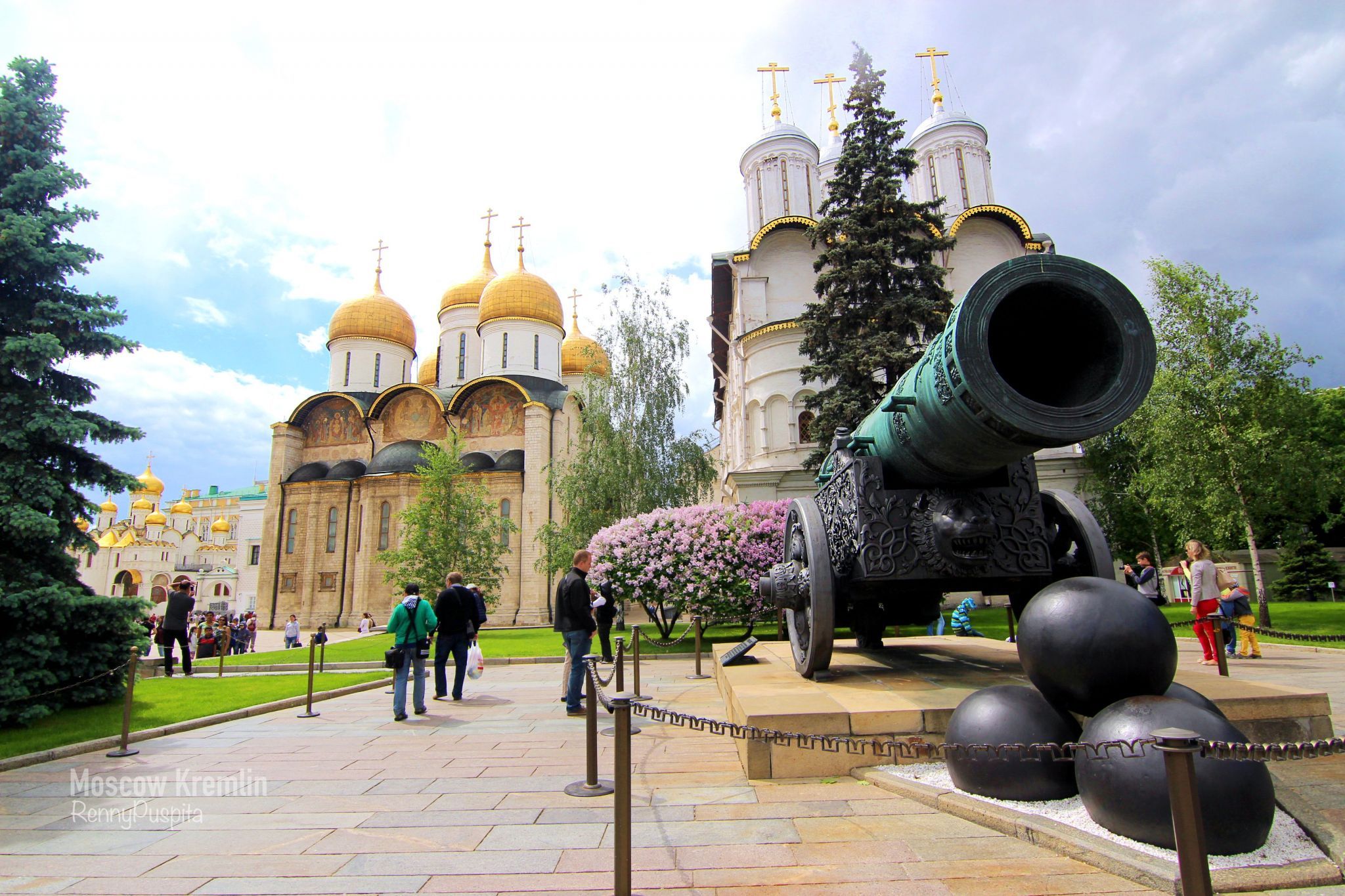 The Tsar Cannon Moscow Kremlin, Russian Federation