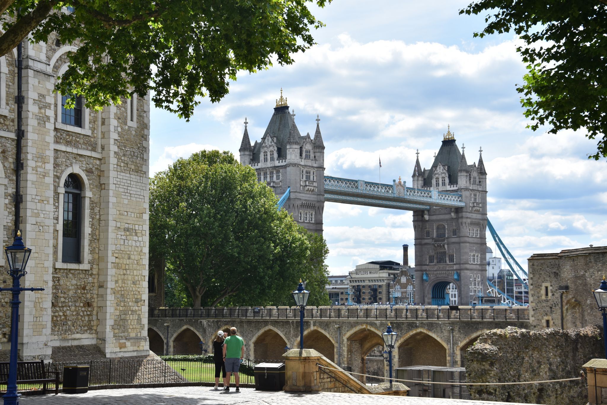 Tower Bridge from Tower of London, United Kingdom