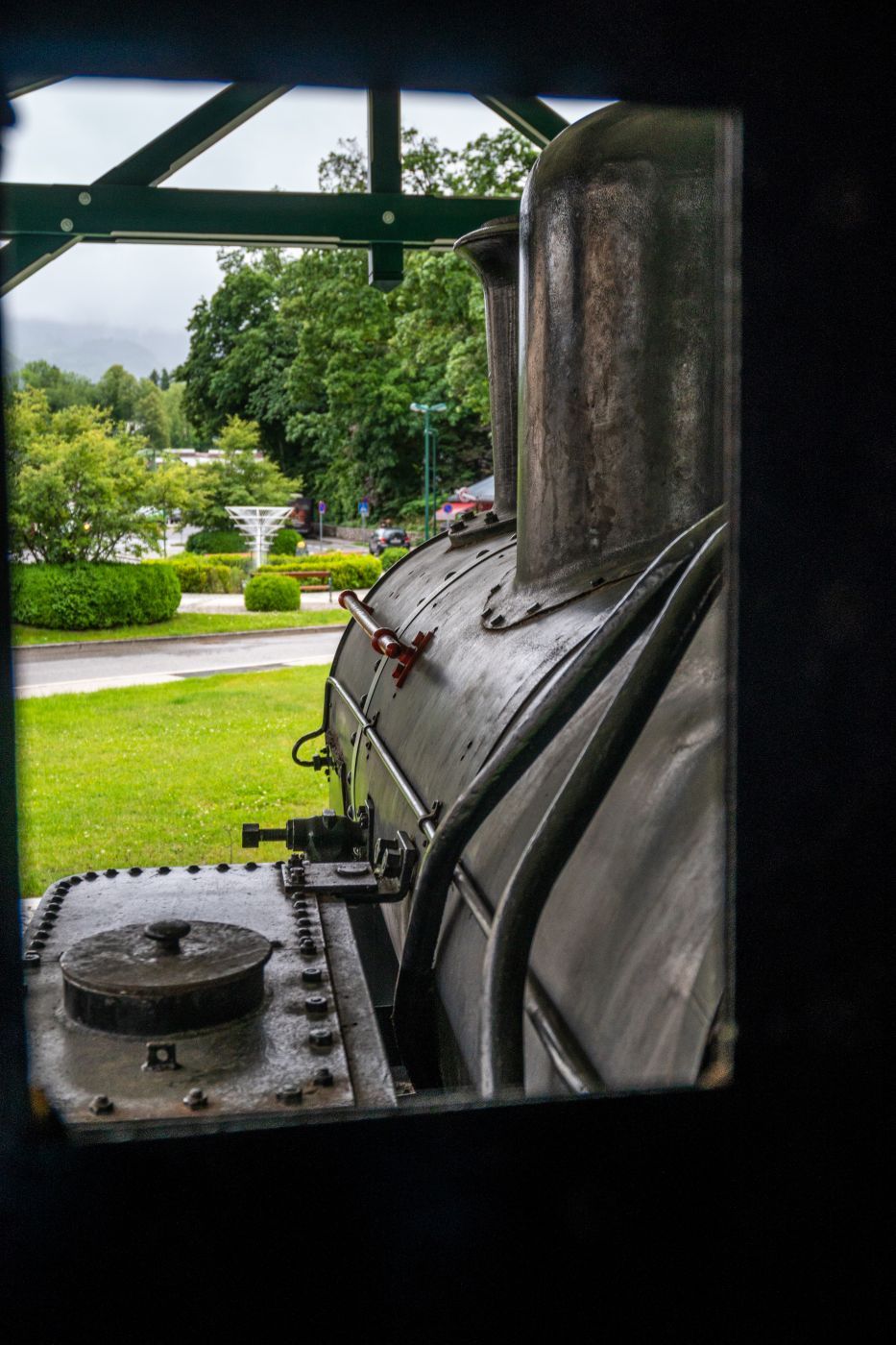 Train Monument, Bad Ischl, Austria
