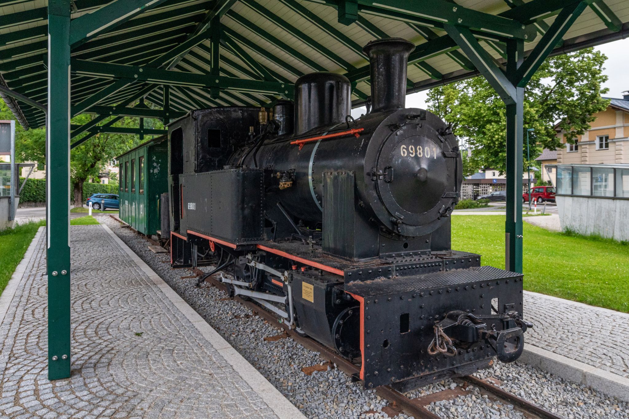 Train Monument, Bad Ischl, Austria