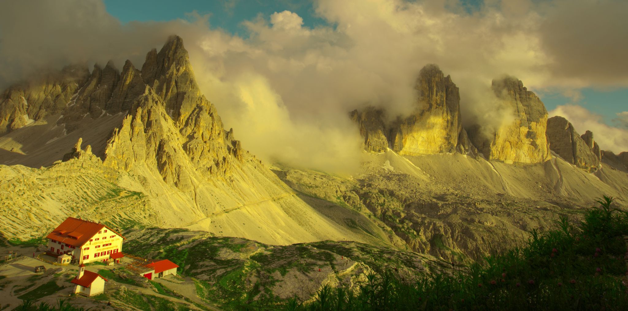 Rifugio Locatelli, Tre Cime di Lavaredo, Dolomites, Italy