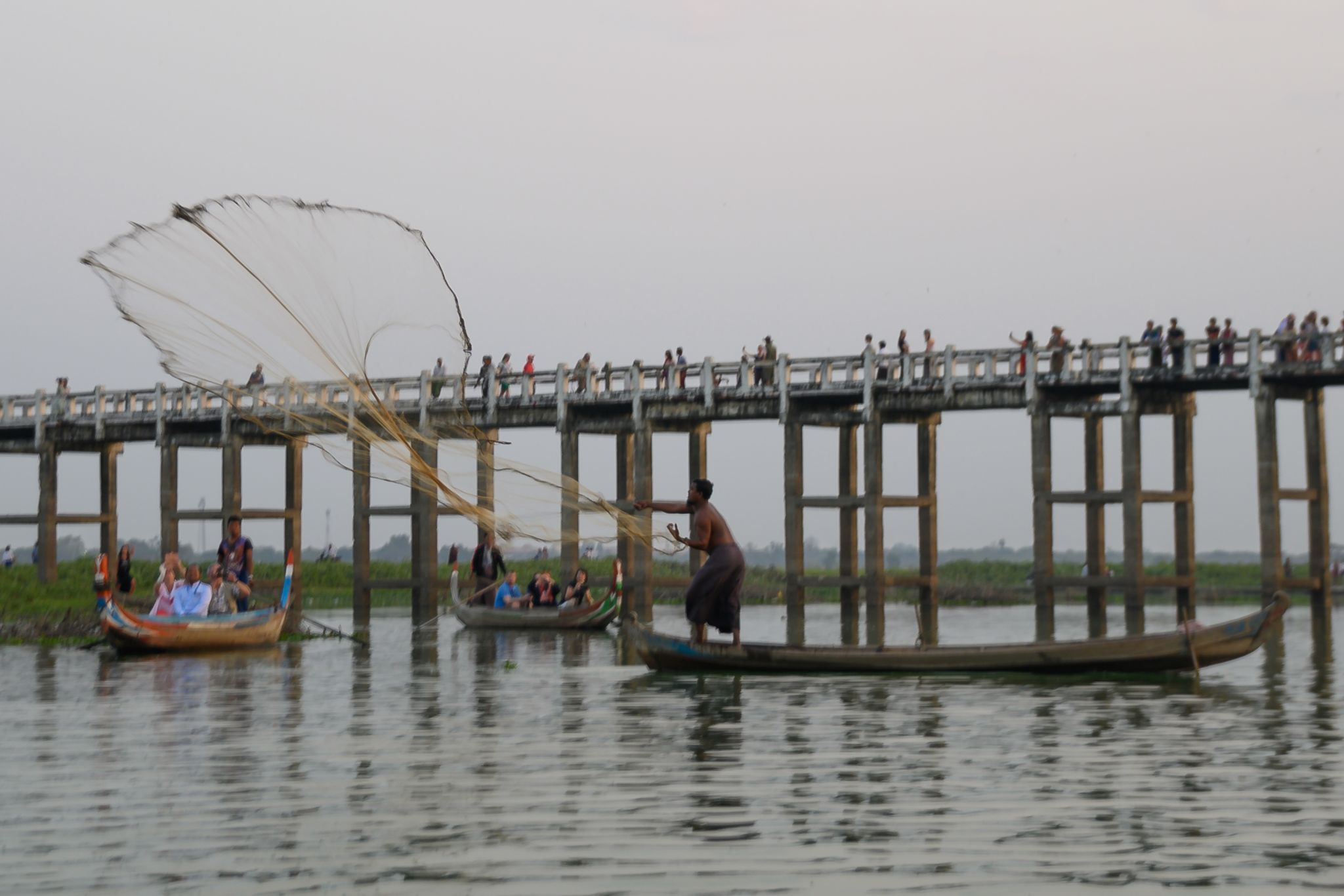 U Bein Bridge, Myanmar