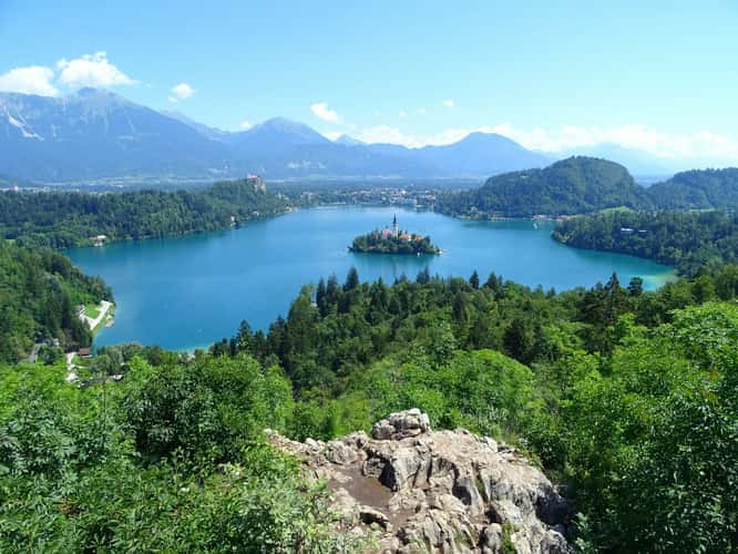 Lake Bled, Mala Osojnica Overlook