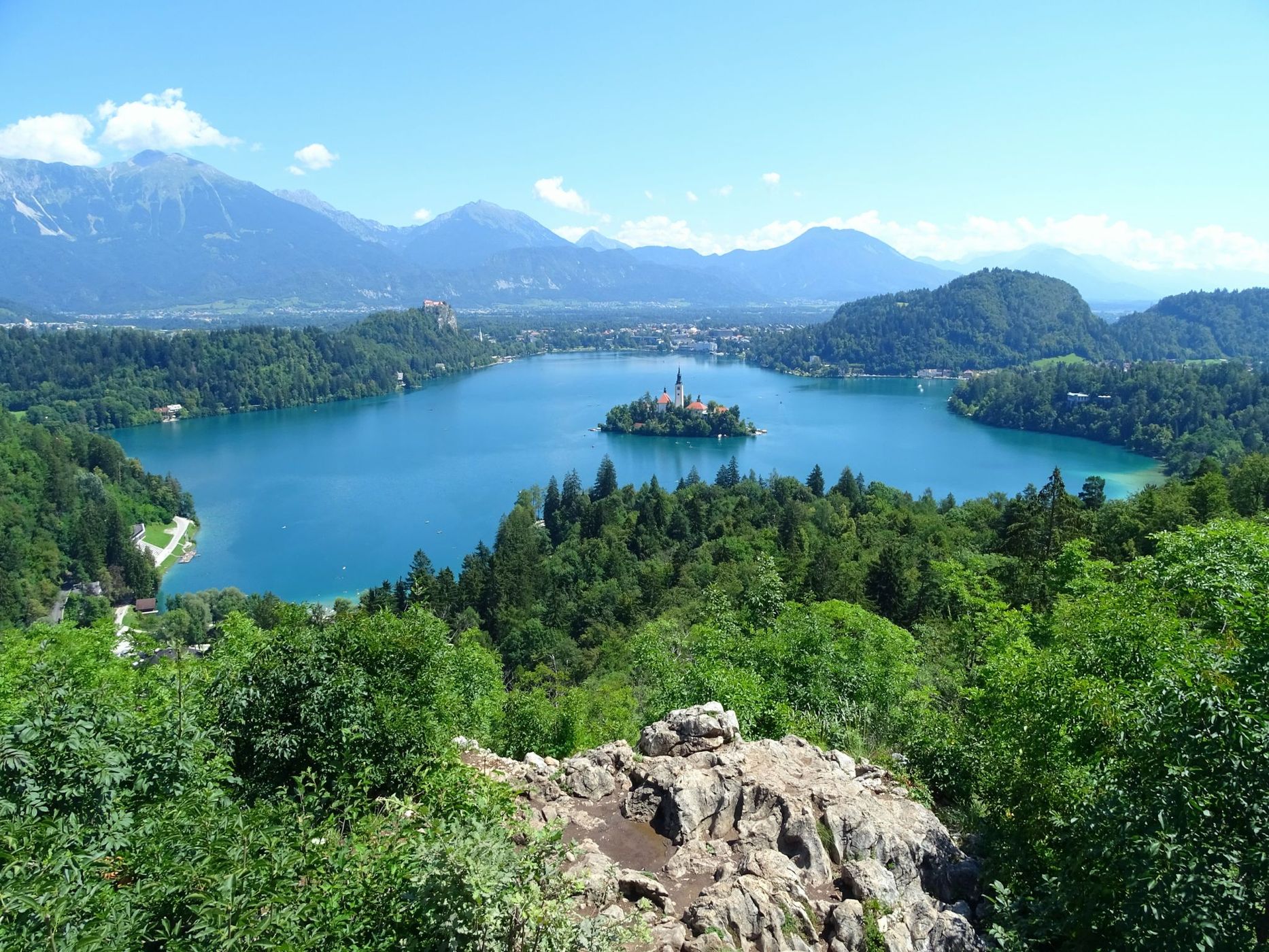 Lake Bled, Mala Osojnica Overlook, Slovenia