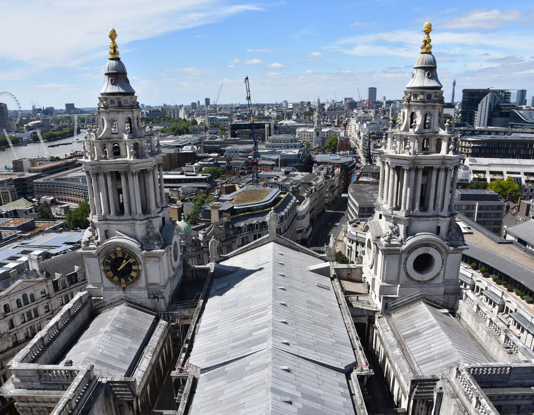 View from the Stone Gallery of Saint Paul's, United Kingdom