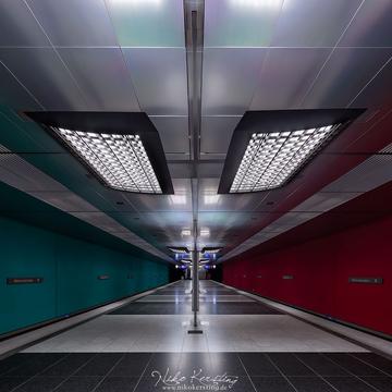 Wettersteinplatz (Underground Station), Munich, Germany
