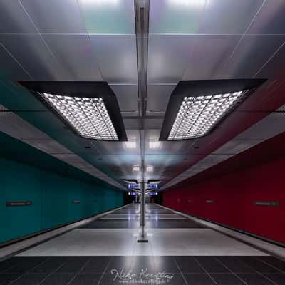 Wettersteinplatz (Underground Station), Munich, Germany