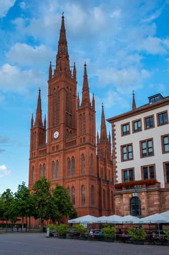 The Marktkirche in Wiesbaden