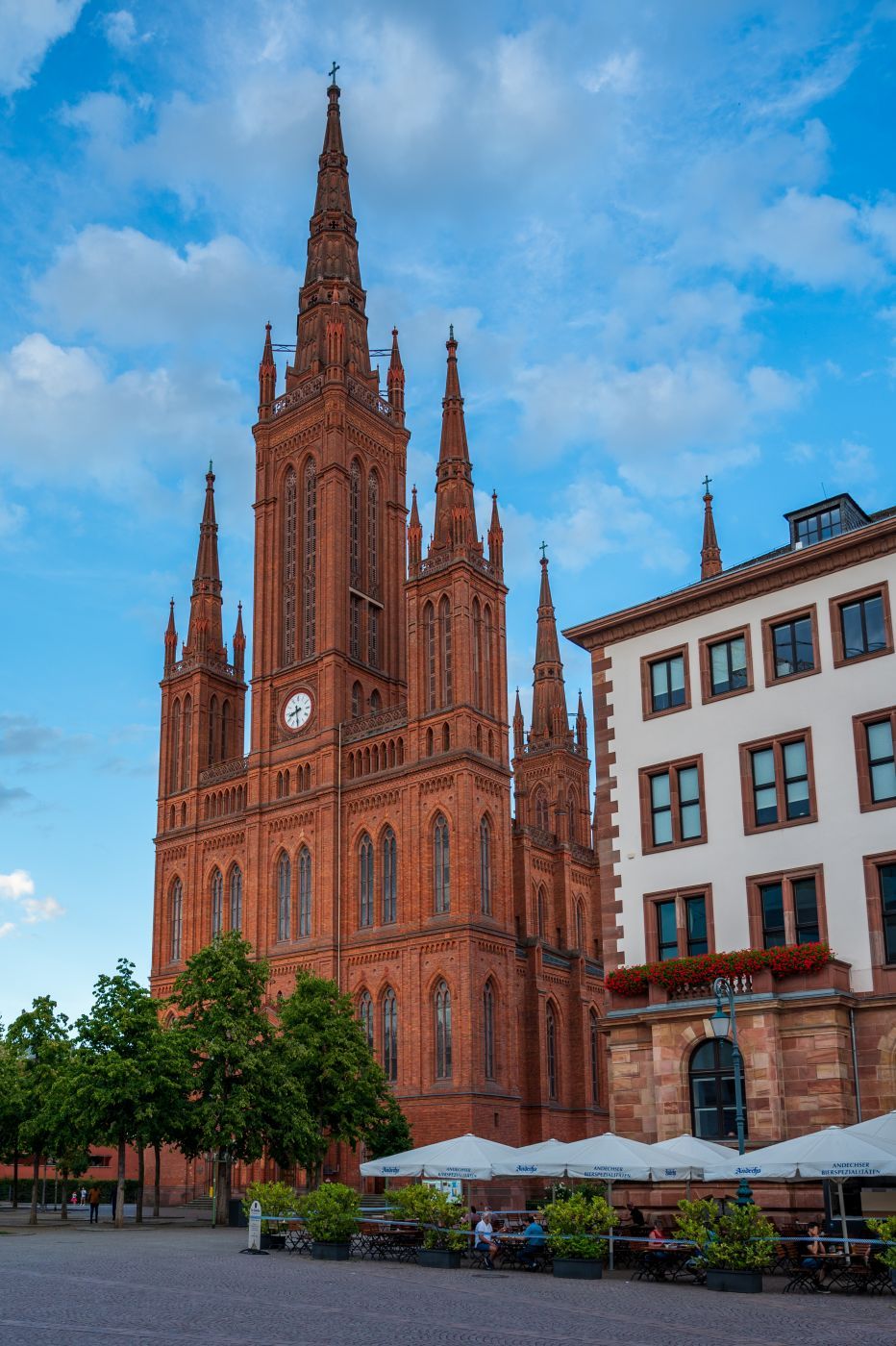 The Marktkirche in Wiesbaden, Germany