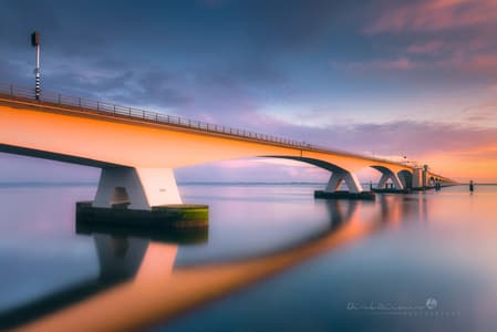 Zeeland Bridge Oosterschelde