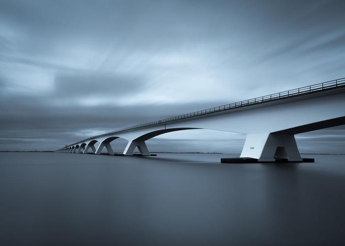 Zeeland Bridge Oosterschelde