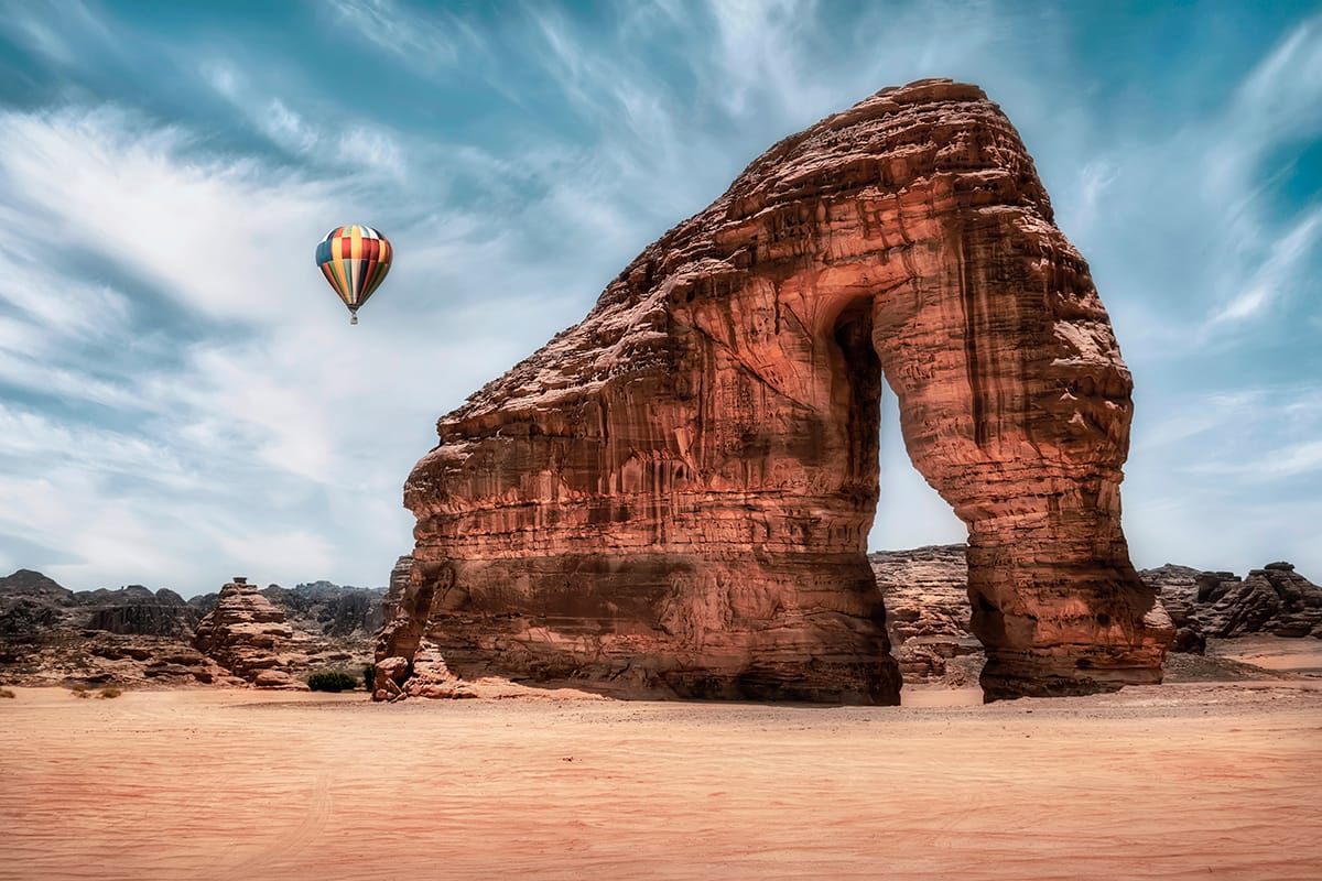 Elephant Mountain AlUla, Saudi Arabia