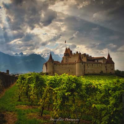 Chateau Aigle, Wallis, Switzerland