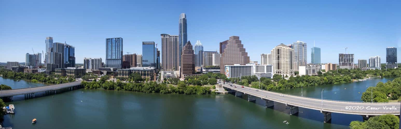 Austin Skyline from Hyatt Regency Hotel