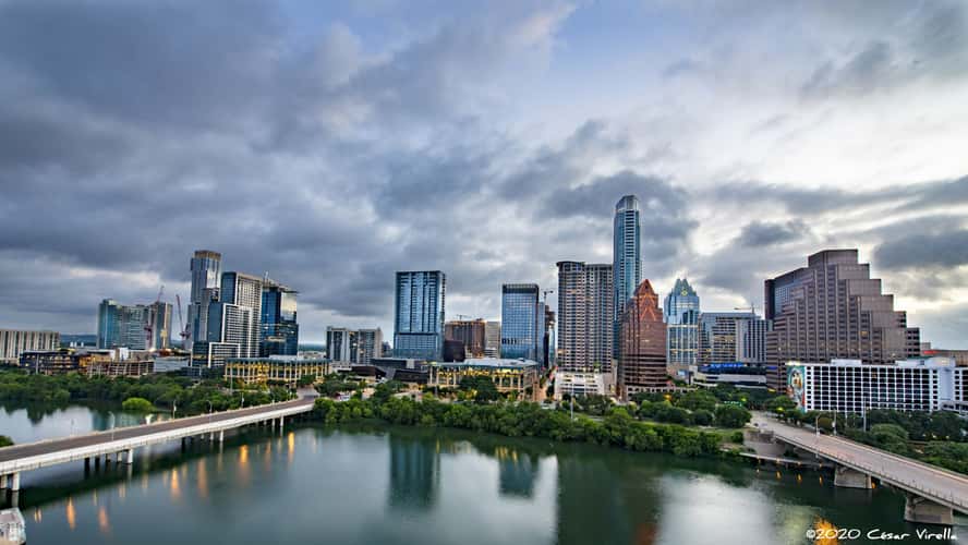 Austin Skyline from Hyatt Regency Hotel