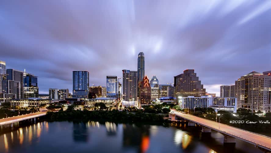 Austin Skyline from Hyatt Regency Hotel