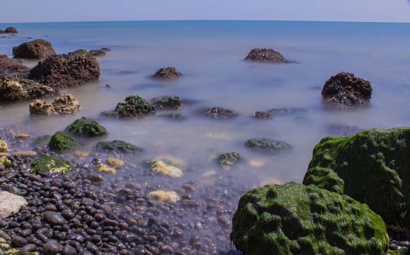 Beach at base of Dover cliffs