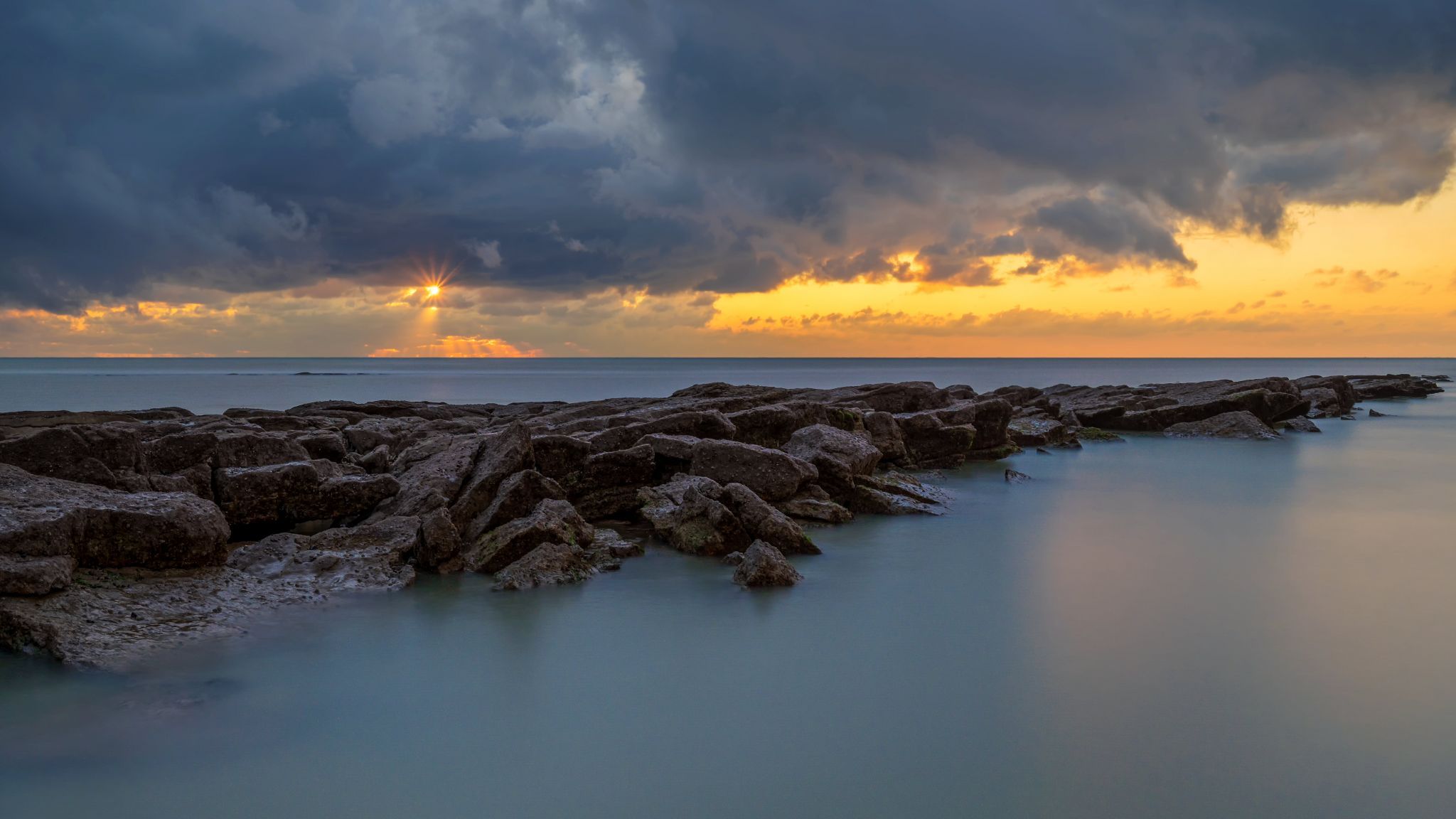 Beach of Ambleteuse, France