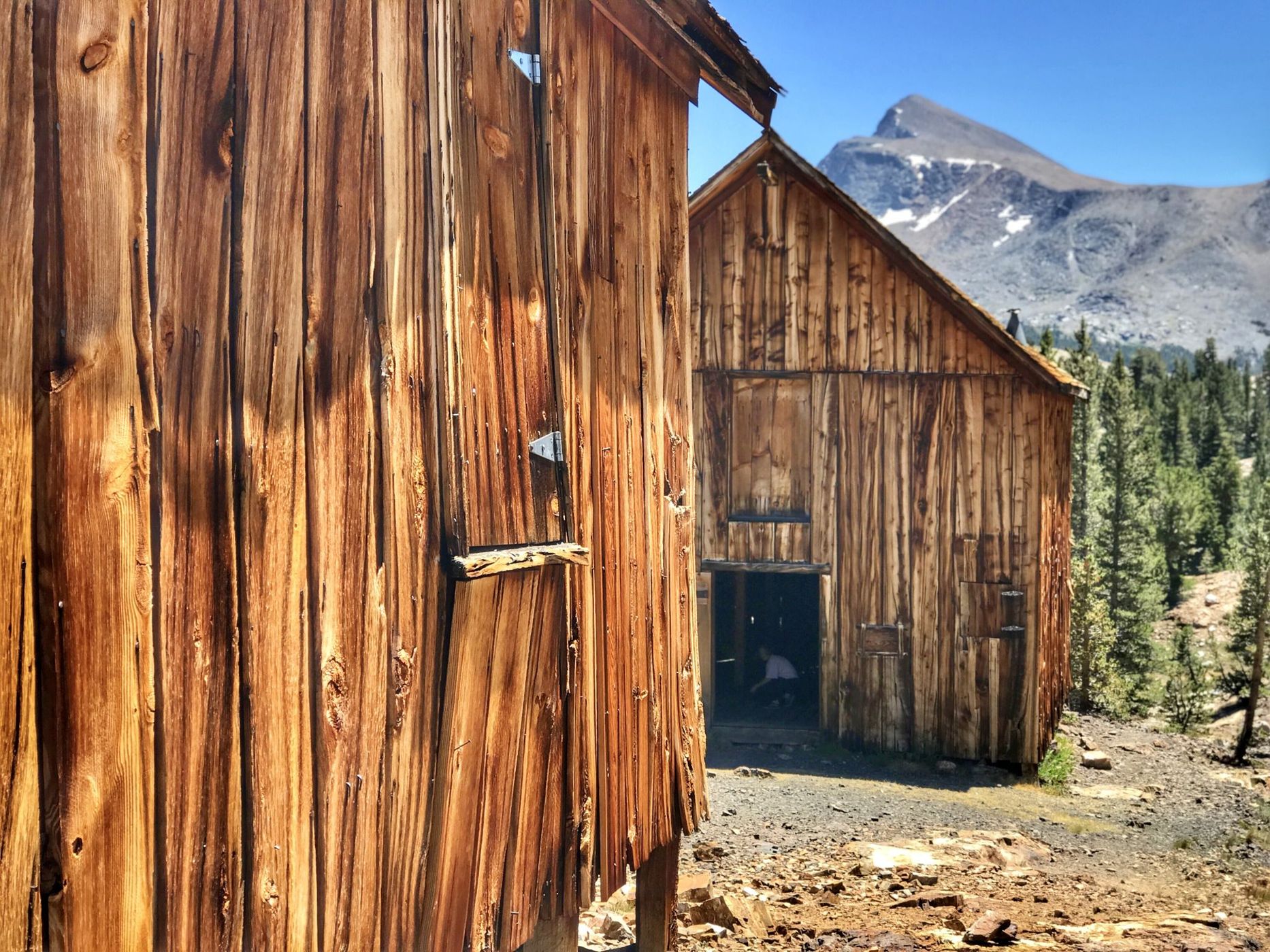 Bennettville mining town, Tioga Pass, CA, USA