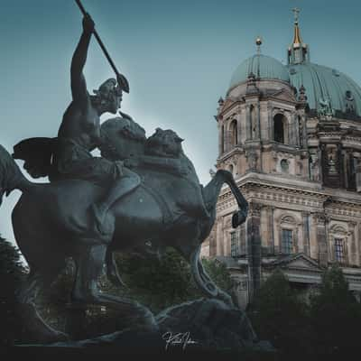 Berliner Dom, back side, Germany