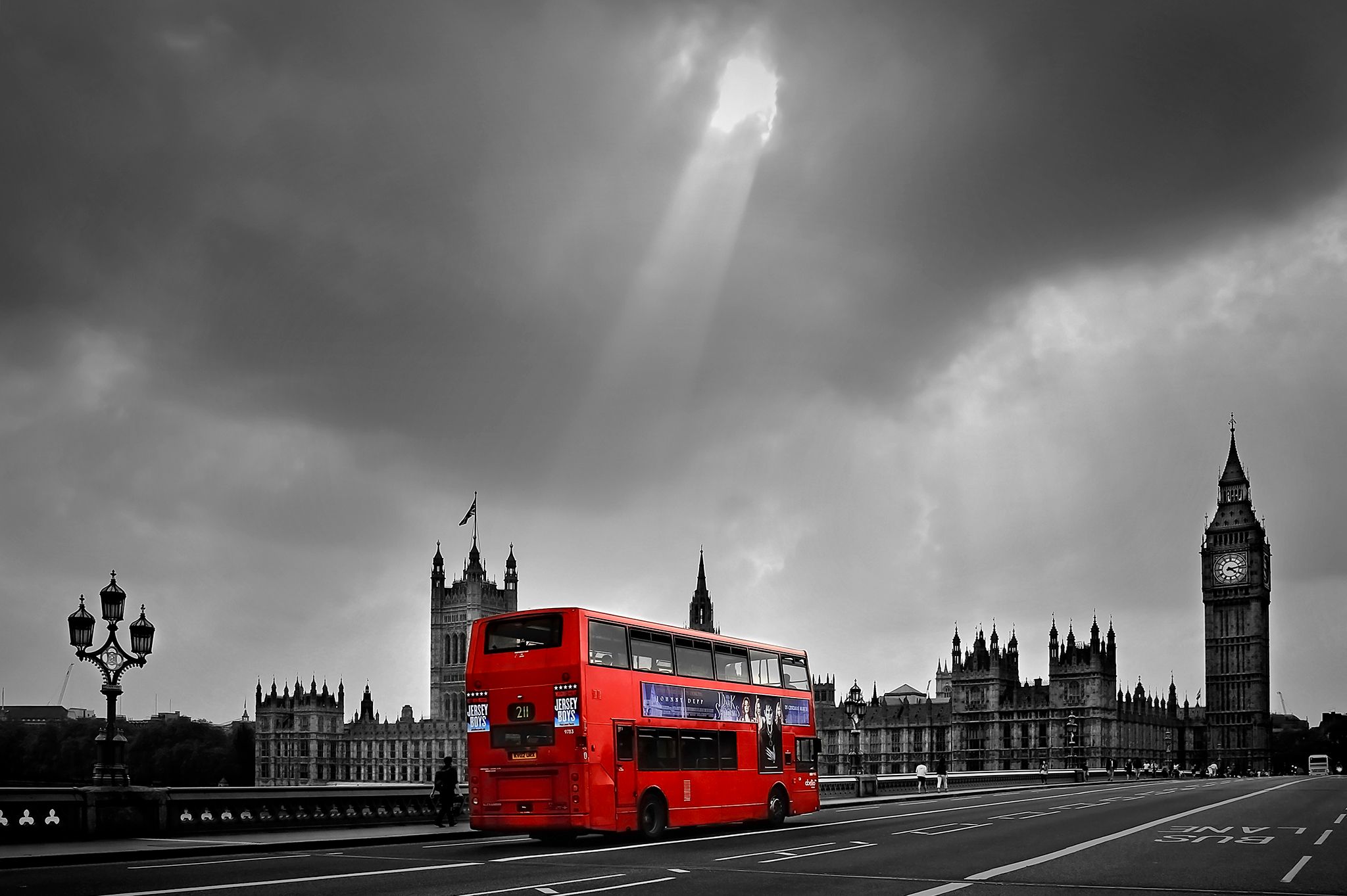 Big Ben from Westminster Bridge, London, United Kingdom