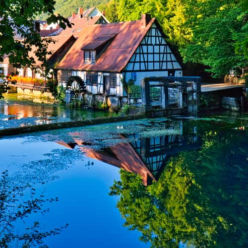 Watermill of the Blautopf hut, Blaubeuren