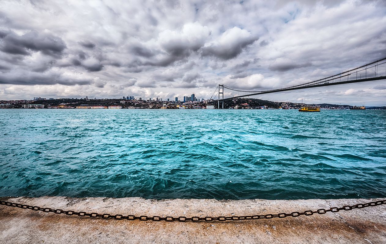 Bosphorus Bridge Beylerbeyi Parkı, Istanbul, Turkey (Türkiye)