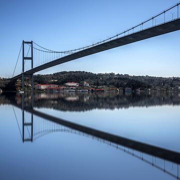 Bosphorus Bridge Beylerbeyi Parkı, Istanbul, Turkey (Türkiye)