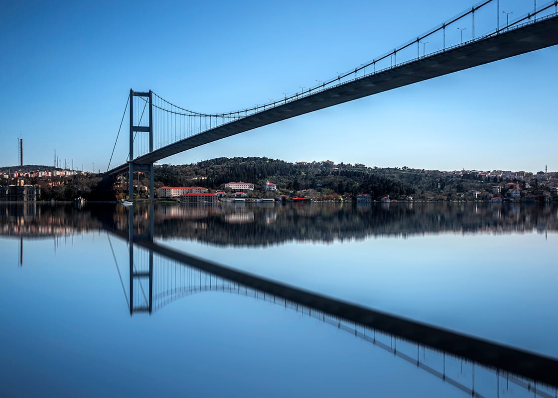 Bosphorus Bridge Beylerbeyi Parkı, Istanbul, Turkey (Türkiye)